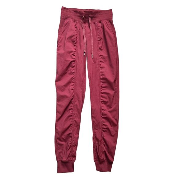 ❤️FINAL SALE❤️ Lululemon Dance Studio Mid-Rise Jogger Red Merlot - Picture 3 of 12